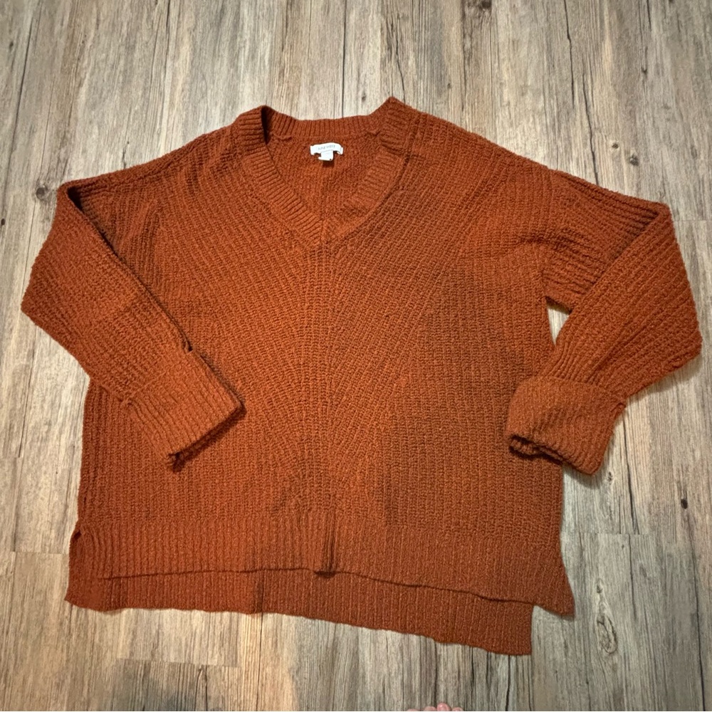 Nine West Burnt Orange Sweater - Size XXL